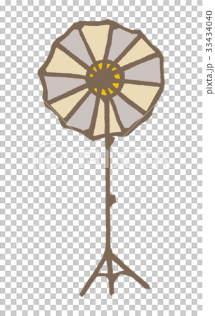 Umbrella Strobe Stand [Line Drawing, Series] 33434040