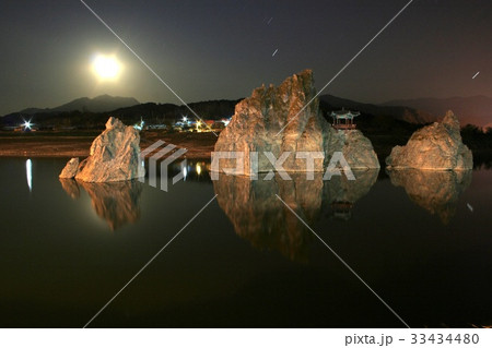 川 河 嶋潭三峰 33434480