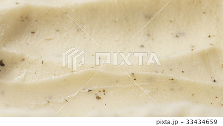 closeup background of lemon mint sorbet 33434659