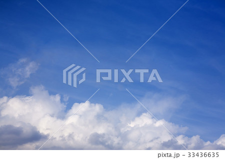雲 入道雲 背景 33436635