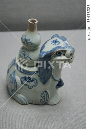 京畿道博物館 白磁 フラスコ 33438528