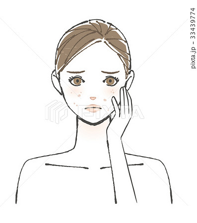エイジング シミ イラスト エイジング シミ イラスト 33439774