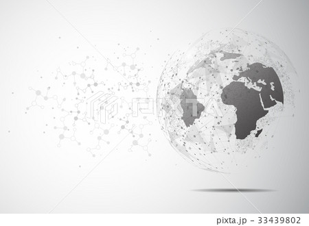 Business global network connection 33439802