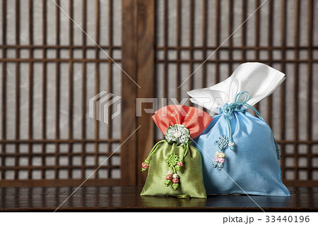 工芸品 福袋 巾着袋 33440196