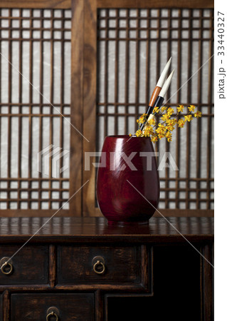 アンティーク家具 筆 伝統 33440327