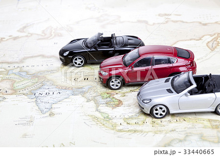 世界地図 自動車 おもちゃ 33440665