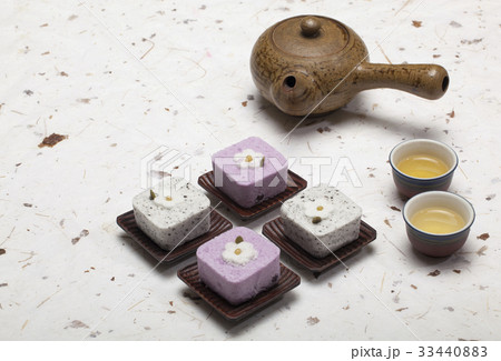 茶器 餅 食べ物 33440883