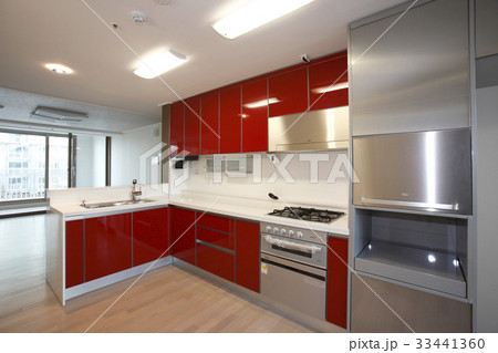 赤 ストーブ シンク 33441360