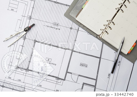 ダイアリー 三角定規 設計図 33442740