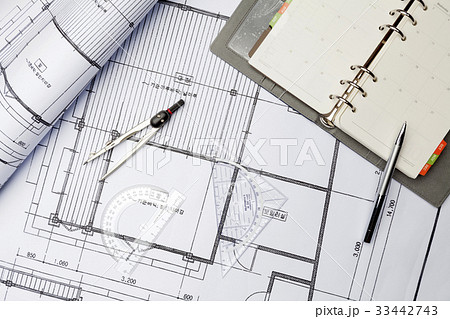 ダイアリー 三角定規 設計図 33442743