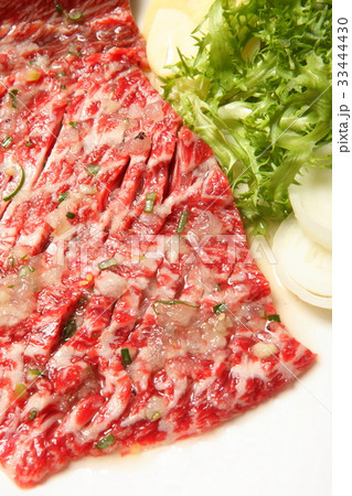 牛カルビ 牛肉 野菜 33444430