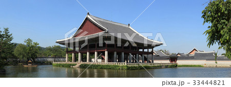 景福宮 慶会楼 ソウル 33444821