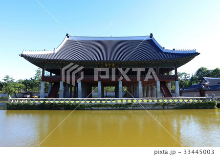 景福宮 慶会楼 ソウル 33445003