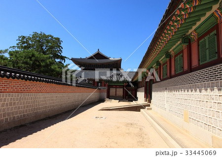 景福宮 古建築 フェンス 33445069