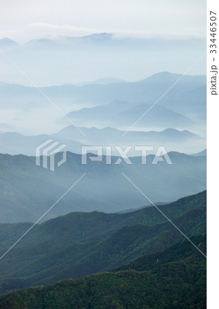 徳裕山 茂朱郡 霧 33446507