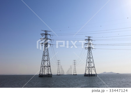 送電塔 始華湖 安山市 33447124