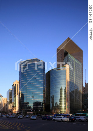 高層ビル 道路 サムスンタウン 33447200