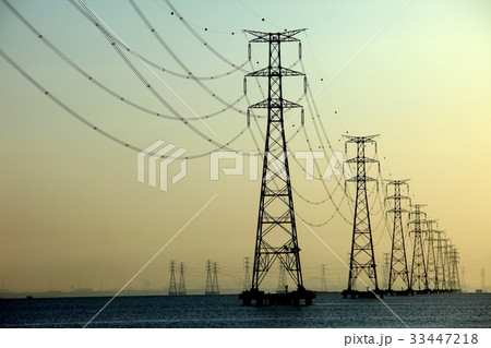 送電塔 始華湖 安山市 33447218