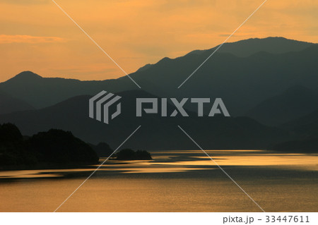 夕焼け 堤川市 忠清北道 33447611