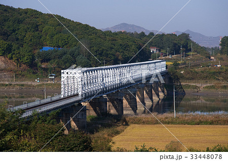 京義線 臨津閣 鉄橋 33448078