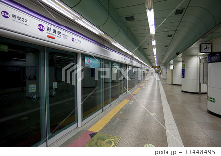 光化門駅 ソウル 駅 33448495
