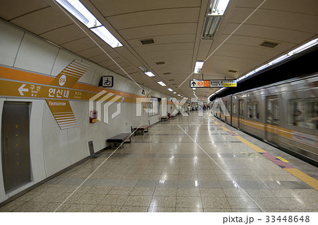 ソウル 駅 ヨンシンネ駅 33448648