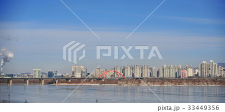 冬 西江大橋 ソウル 33449356