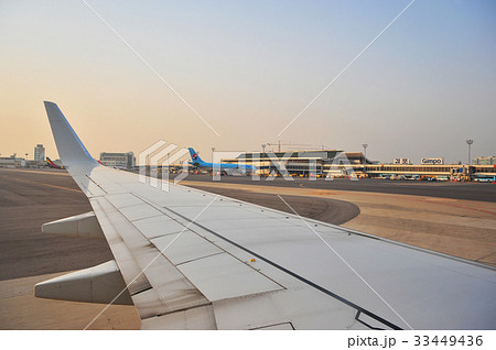 金浦空港 翼 ソウル 33449436