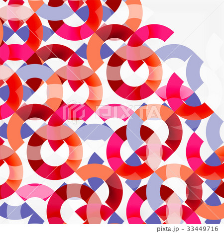 Colorful rings on grey background, modern Colorful rings on grey background, modern 33449716