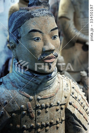 モデル 兵馬俑 遺物 33450197