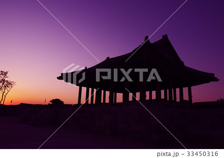 京畿道 キョンギド 夕焼け 33450316