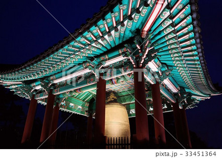 梵鐘 ソウル 夜景 33451364