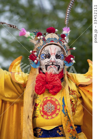 京劇 舞台衣装 扮装 33452111