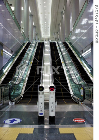 金浦空港駅 エスカレーター 駅 33452173