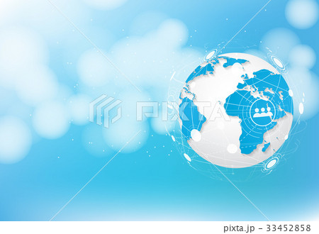 Business global network connection 33452858