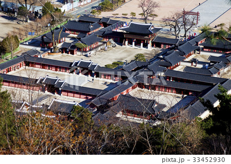 古建築 瓦屋根 水原市 33452930