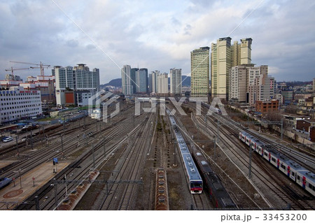 高層ビル ソウル 龍山駅 33453200