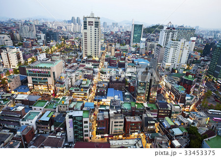 都市 都会 ソウル 33453375
