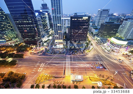 ソウル 夜景 汝矣島 33453688