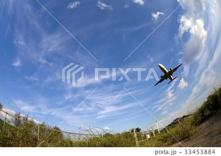 雲 金浦空港 飛行機 33453884