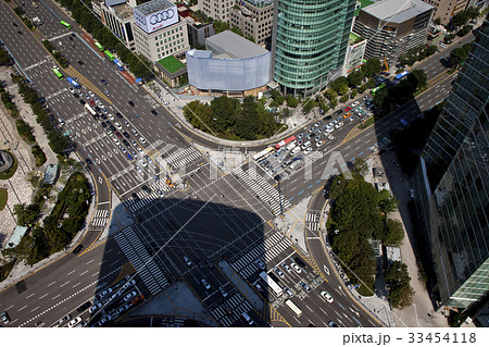 交差点 三成洞 ソウル 33454118