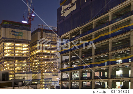 建設現場 クレーン ソウル 33454331