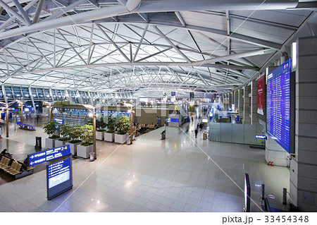 待合室 室内 仁川国際空港 33454348