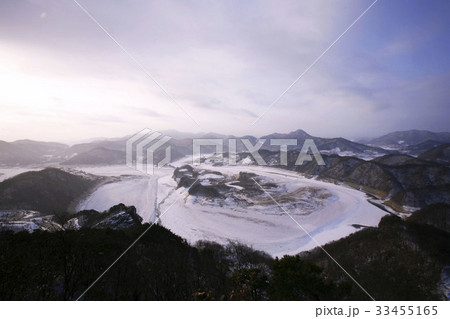 冬 山 雪景色 33455165