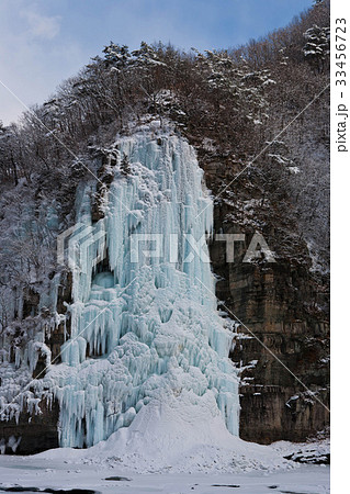 冬 清涼山 滝 33456723