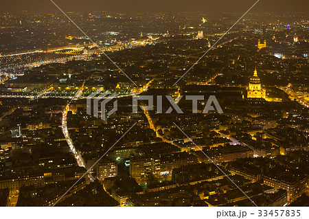 Night view of Paris 33457835