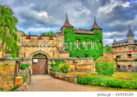 Entrance to Lichtenstein Castle in Baden 33459195