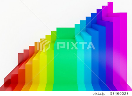 abstract colorful rainbow perspective background abstract colorful rainbow perspective background 33460023
