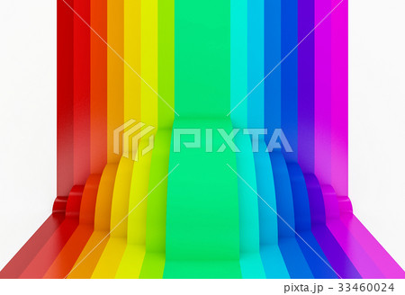 abstract colorful rainbow perspective background 33460024