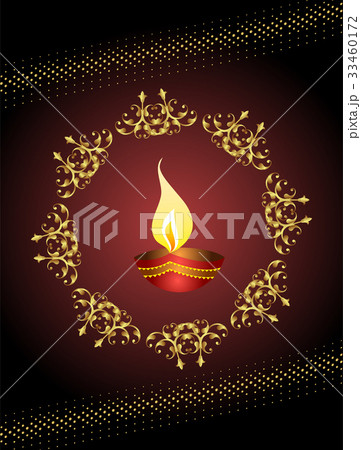 Diwali Greeting Design 33460172